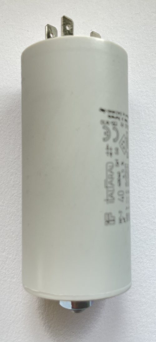 40uf tag spade capacitor for kranzle high pressure washers italfarad k7 k7:122 k10 k1152 k115 k125 k135