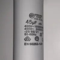 Buy Motor Run Capacitors 45uF AC Twin Lead Connector 240v-450v pf