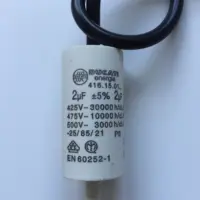 Buy Motor Run Capacitors 2uF Twin Lead 240v-500v pf
