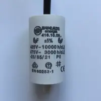 Buy Motor Run Capacitors 6uF Twin Lead 240v-475v pf