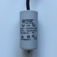 Buy Motor Run Capacitors 15uF Twin Lead 240v-475v pf