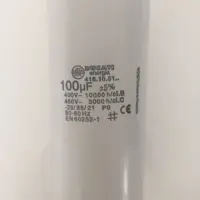 Buy Motor Run Capacitors 100uF AC Tag Spade Connector 240v-450v pf