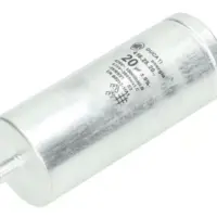 motor run capacitor ducati 20uf tag metal case