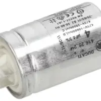 motor run capacitor ducati 4uf tag metal case