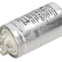 motor run capacitor ducati 8uf tag metal case