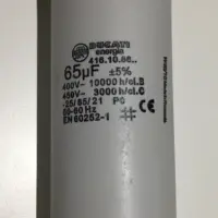 Buy Motor Run Capacitors 65uF Twin Lead 240v-475v pf