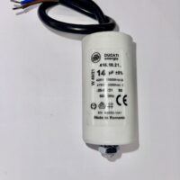 Ducati Motor Run Capacitors 14uF AC Twin Cable-2