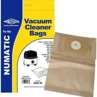 NVM-1CH Dust Bag Pack Of 5 Numatic • HVR200-22 Henry, HVR200A Henry, HVR200M-22 Henry Micro, HVR200T-2 Henry Turbo, HVR200T-22 Henry, HVR200T-22 Henry Turbo, HVX200-22 Henry, HVX200-22 Henry Xtra 1